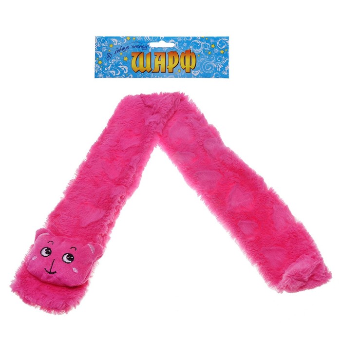 Шарф "Мишка", цвета МИКС