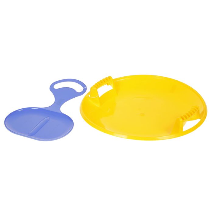 Санки-ледянки набор «Крутые виражи», МИКС