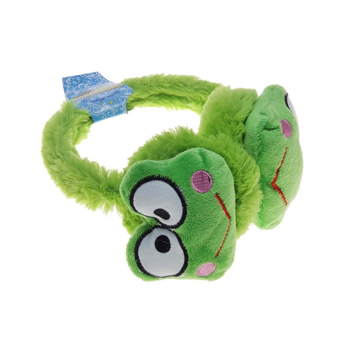 Ободок-наушники &quot;Лягушка&quot;, цвета МИКС