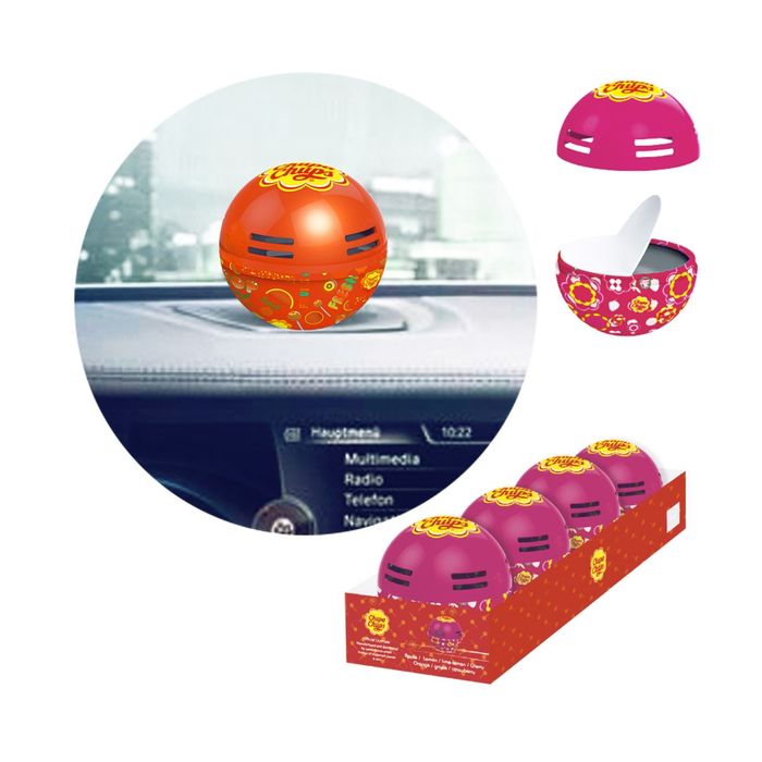 Ароматизатор на панель гелевый Chupa Chups, апельсин, 100 г (CHP601)