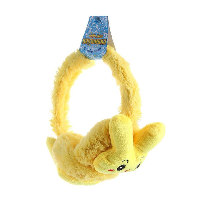 Ободок-наушники &quot;Зайка&quot;, цвета МИКС