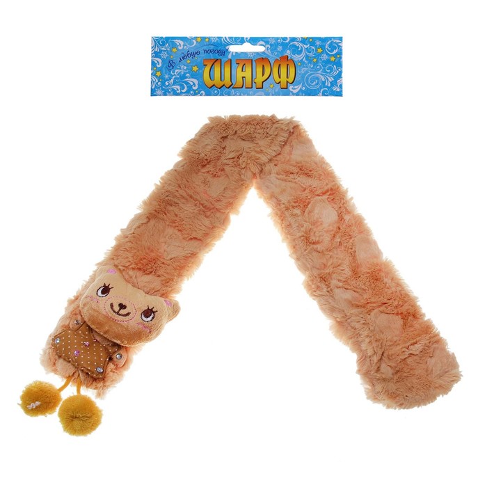 Шарф "Кошечка", цвета МИКС