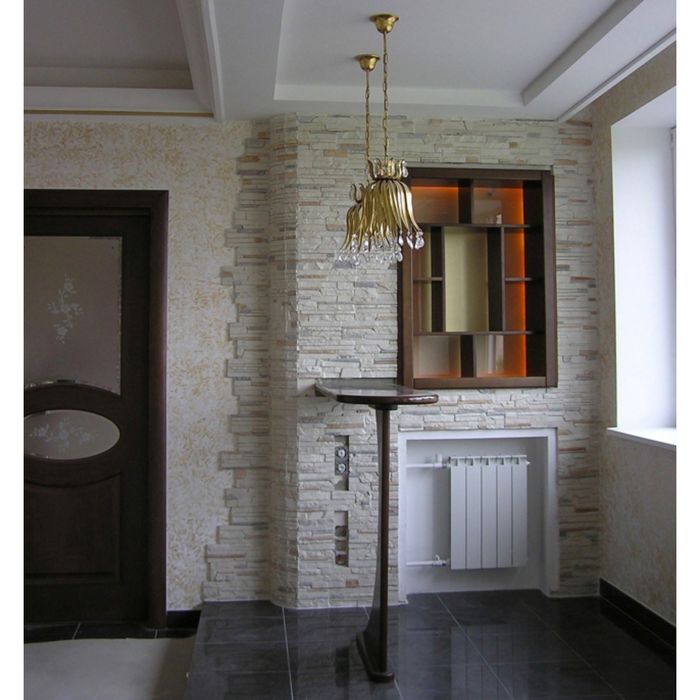 Угловой элемент из искусственного декоративного камня "Тонкий пласт", 1,5 пог. М (3)