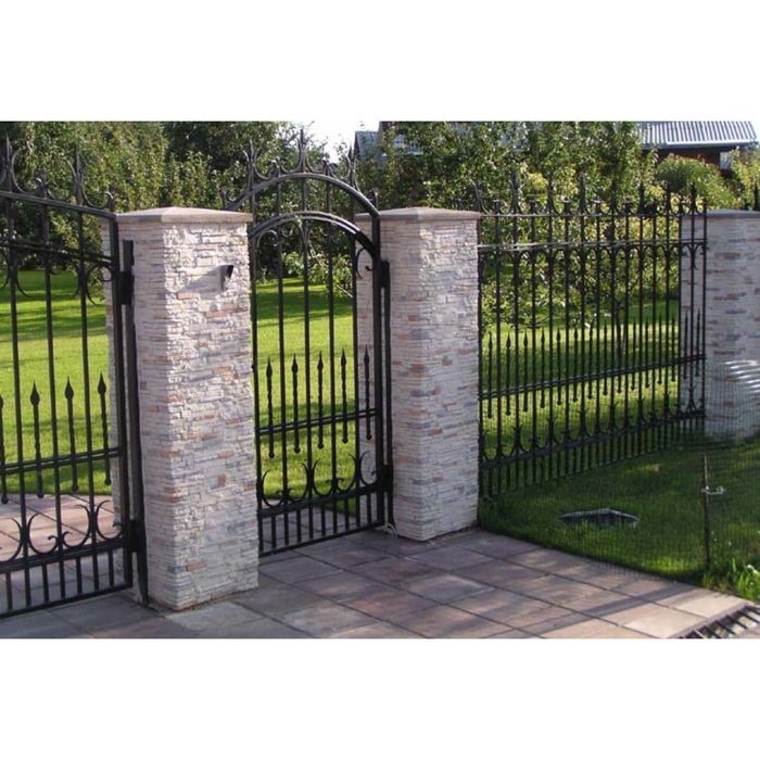 Угловой элемент из искусственного декоративного камня "Тонкий пласт", 1,5 пог. М (3)