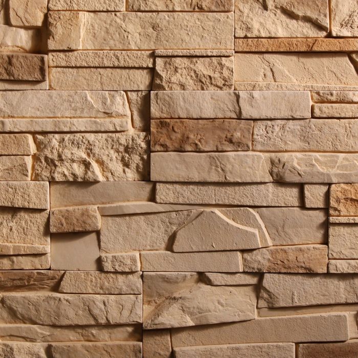 Угловой элемент из искусственного декоративного камня "Тонкий пласт", 1,5 пог. М (5)