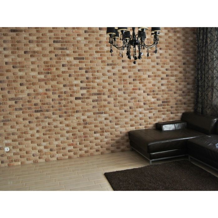 Искусственный декоративный камень "Старинный Кирпич", 0.7 кв.м