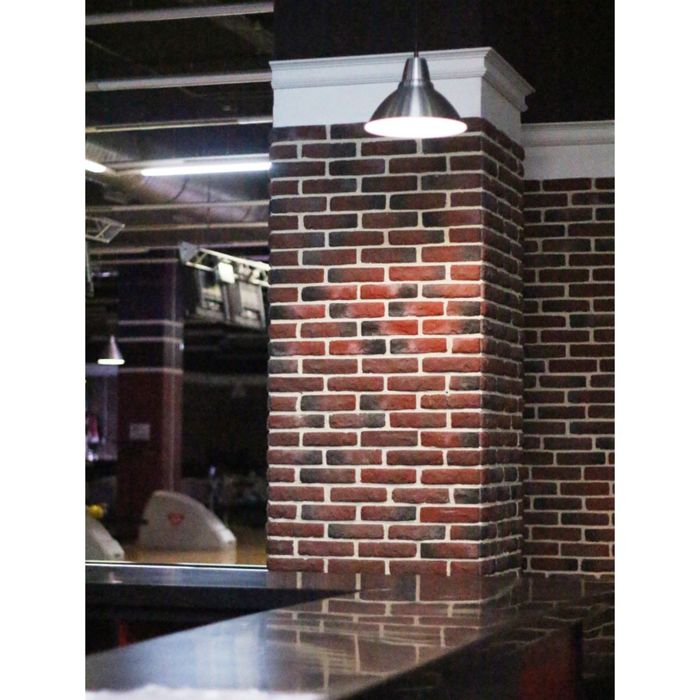 Угловой элемент из искусственного декоративного камня "Старинный Кирпич", 2,24 пог.м (519)