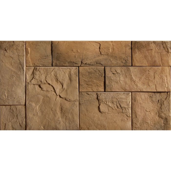 Угловой элемент из искусственного декоративного камня "Старый замок", 2,34 пог. м (944)