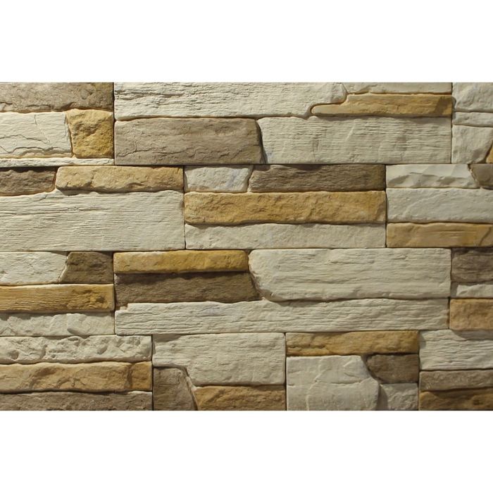 Угловой элемент из искусственного декоративного камня "Альпийский сланец", 1 пог. м (1205)