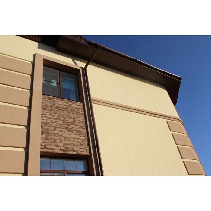 Угловой элемент из искусственного декоративного камня "Альпийский сланец", 1 пог. м (1248)