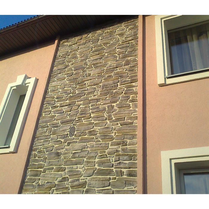 Угловой элемент из искусственного декоративного камня "Каньон", 1 пог. м (847)