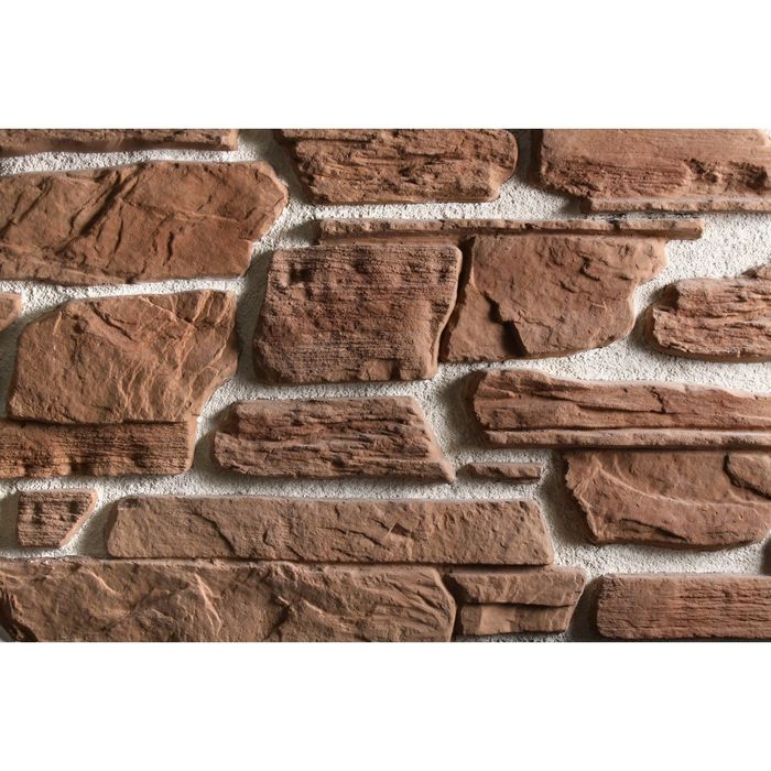 Угловой элемент из искусственного декоративного камня "Каньон", 1 пог. м (819)