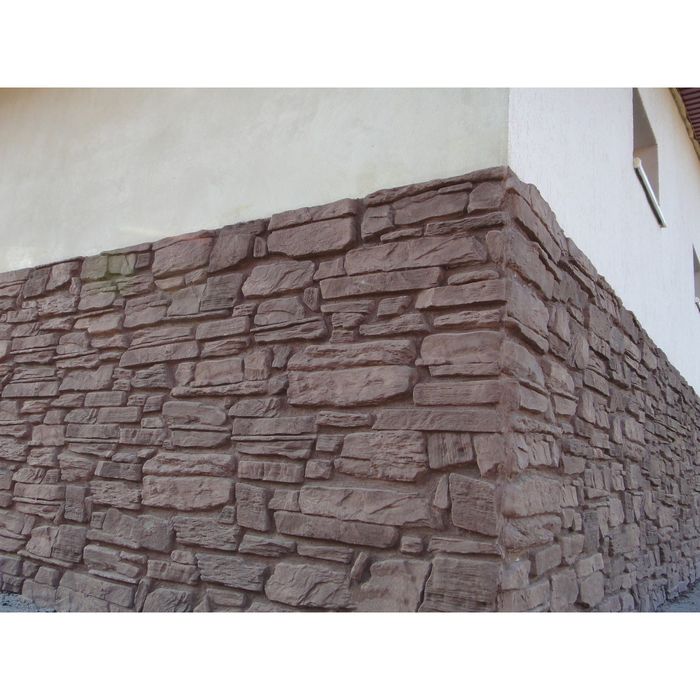 Угловой элемент из искусственного декоративного камня "Каньон", 1 пог. м (819)