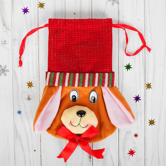 Подарочная упаковка Собачка" с бантиком