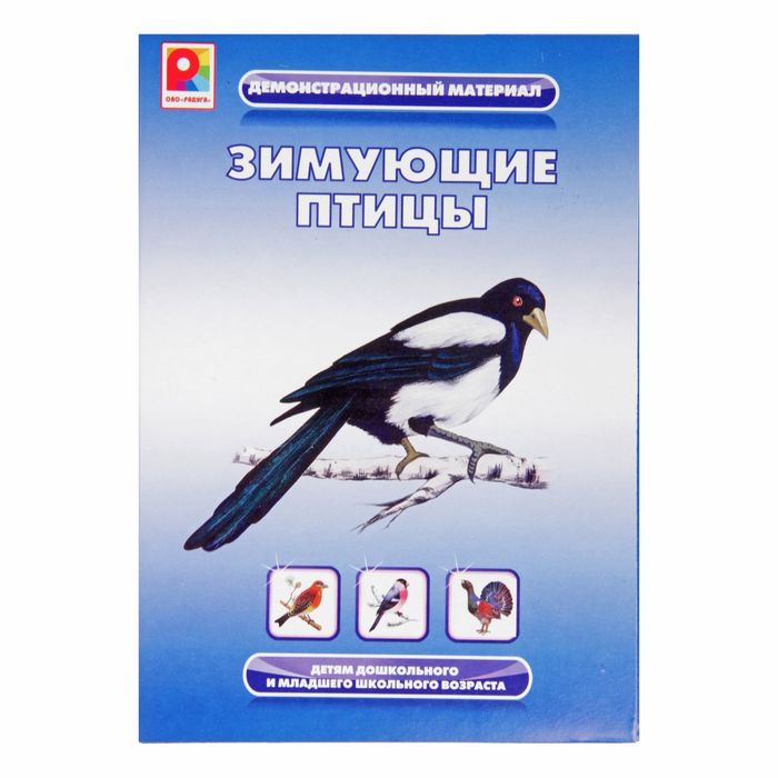 Демонстрационный материал "Зимующие птицы "С-764