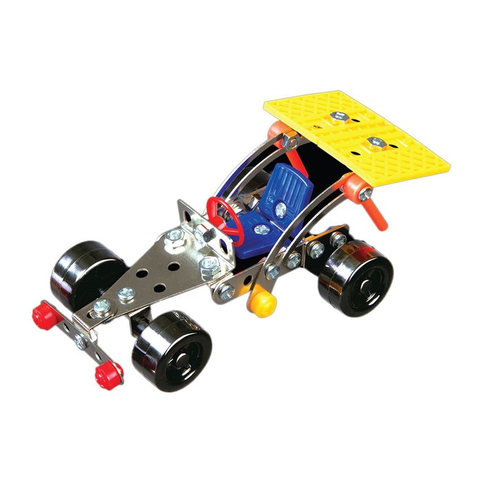 Конструктор металлический «Гран-При Race», 4 в 1, 328 деталей