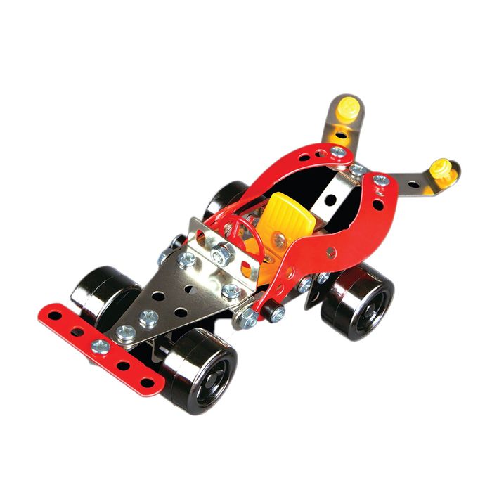 Конструктор металлический «Гран-При Race», 4 в 1, 328 деталей