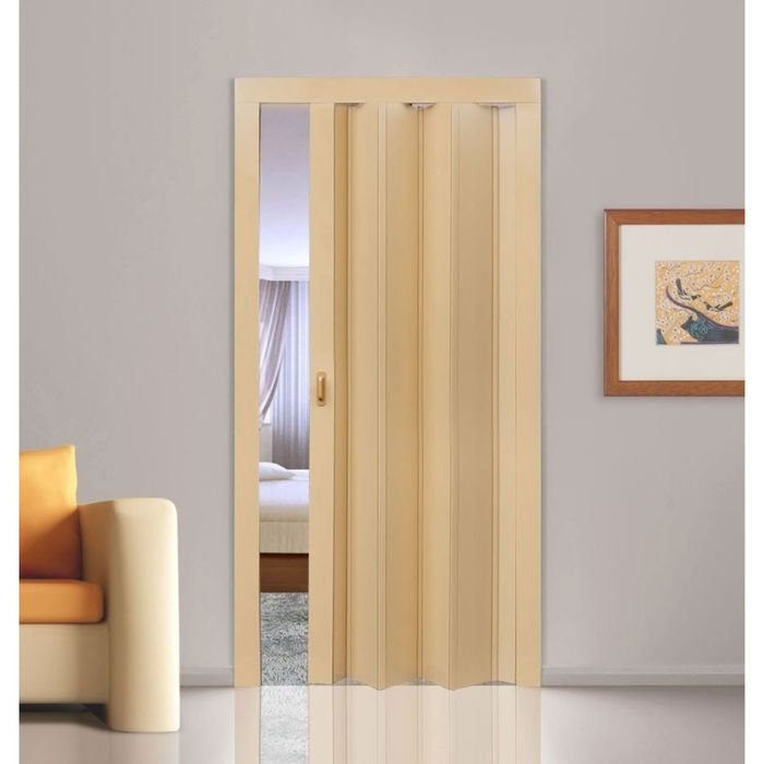 Дверь раздвижная «Стиль», ПВХ, дуб, 2020 × 840 мм