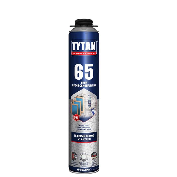 Пена монтажная Tytan 65, 750 мл пена монтажная профессиональная tytan 65 зимняя 750 мл