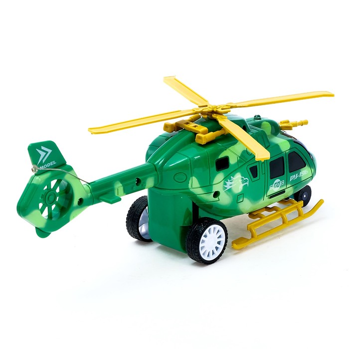 Вертолет радиоуправляемый "Штурм в небе", свет, работает от батареек