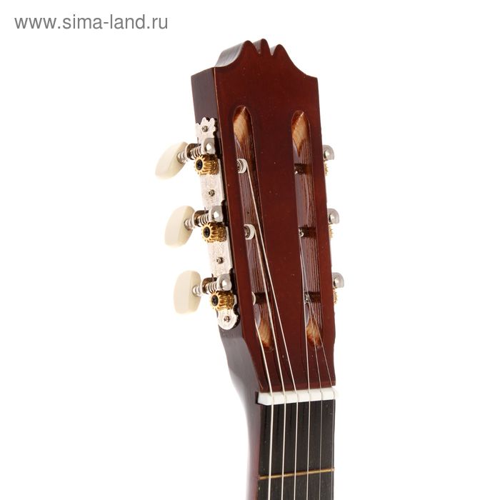 фото Акустическая гитара 6-ти струнная, менз. 650мм., струны металл, головка с пазами