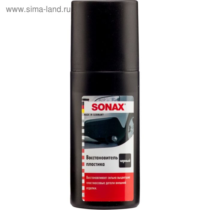 Восстановитель чёрного пластика SONAX, 100 мл, 409100