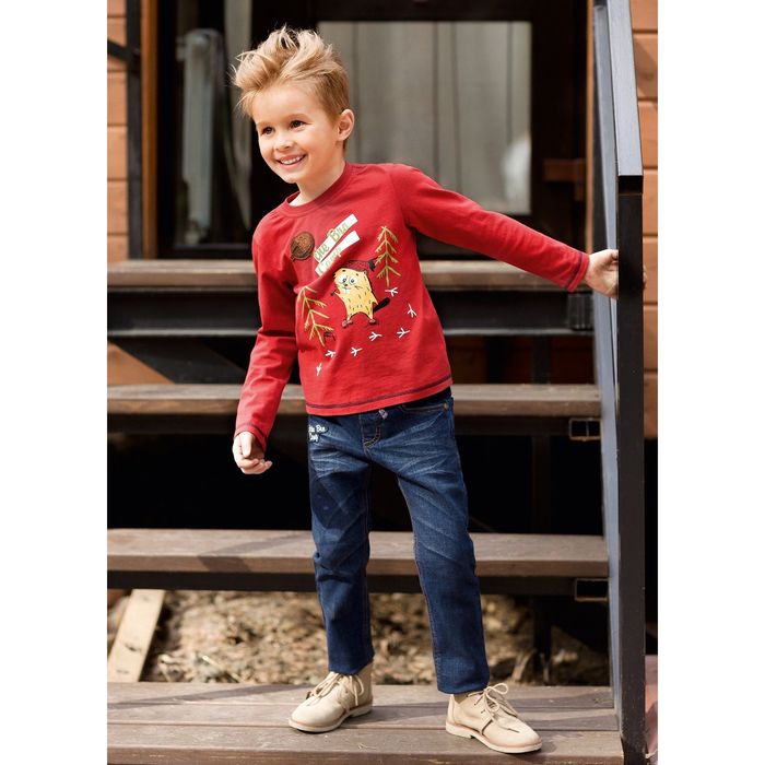 Джемпер для мальчика, рост 86 см, цвет бордовый