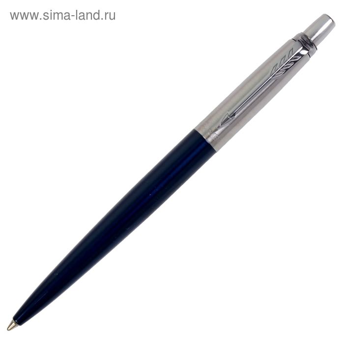 Ручка шариковая Parker Jotter Core Royal Blue CT M, корпус синий глянцевый/ хром, синие чернила