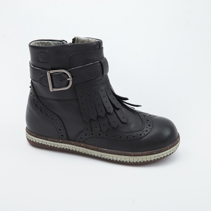 Полусапожки дошкольные арт.6985C (черные)  (р.27)