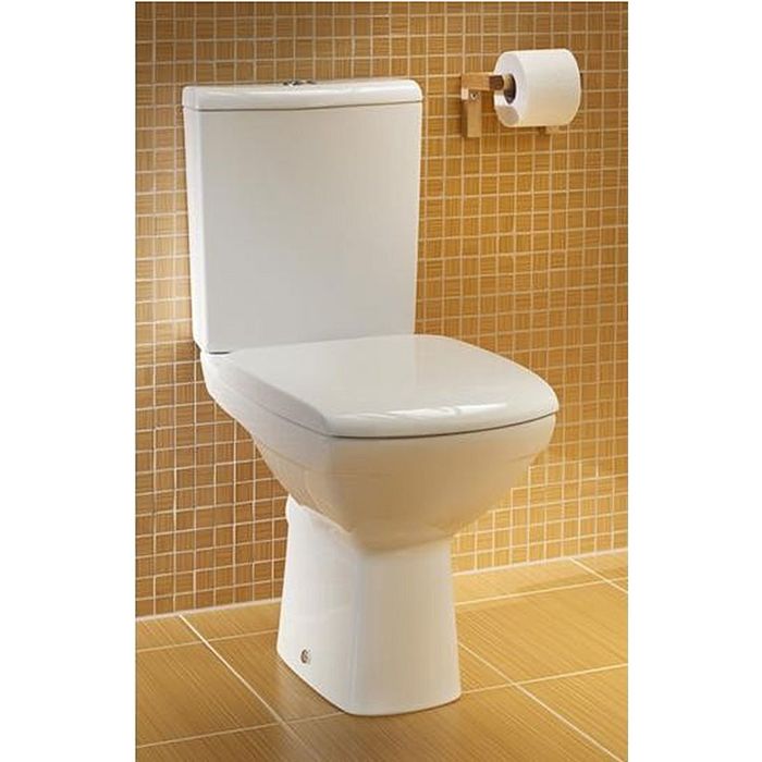 Унитаз-компакт Cersanit CARINA СLEAN ON с сиденьем, цвет белый