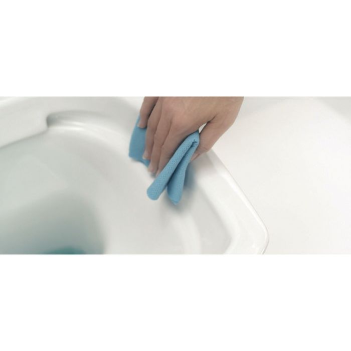 Унитаз-компакт Cersanit CARINA СLEAN ON с сиденьем, цвет белый