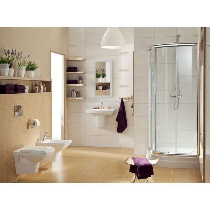 Унитаз подвесной Cersanit CARINA СLEAN ON с сиденьем