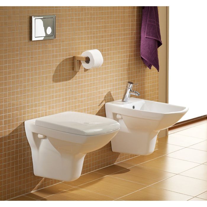 Унитаз подвесной Cersanit CARINA СLEAN ON с сиденьем