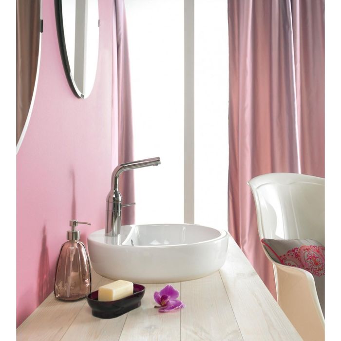 Встраиваемая раковина Cersanit RING CASPIA, ширина 44 см, с 1 центральным отверстием