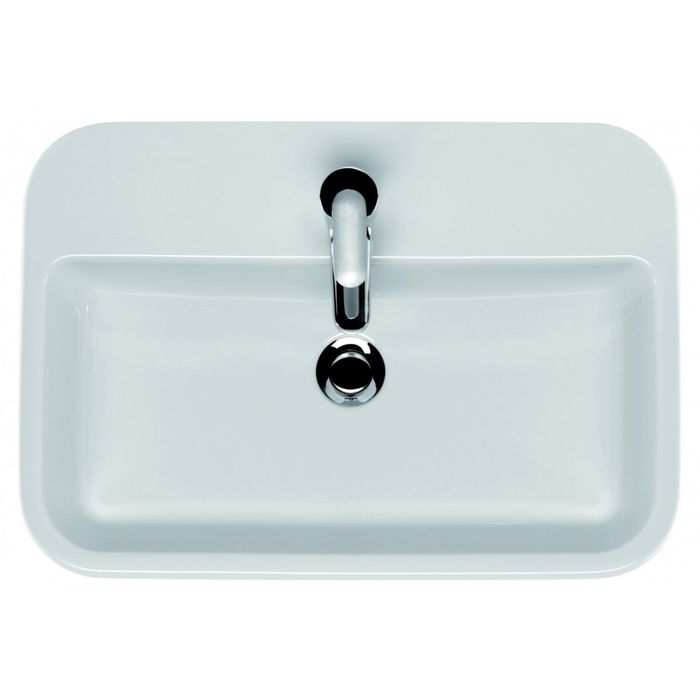 Встраиваемая раковина Cersanit CASPIA SQUARE, ширина 60 см