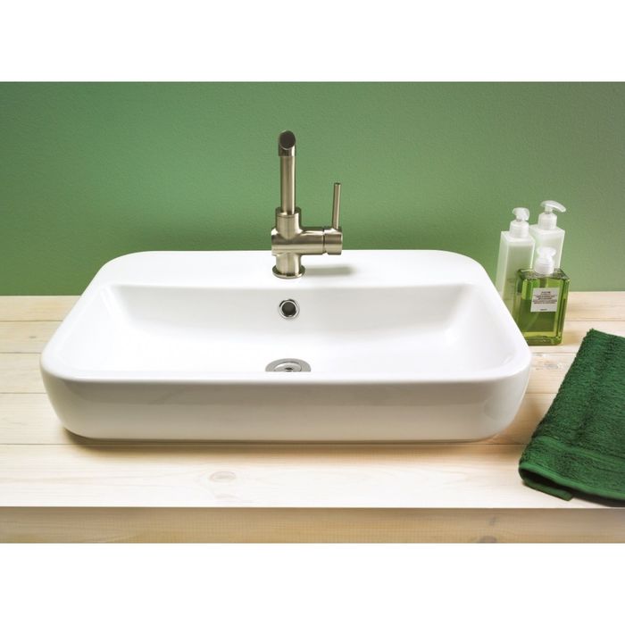 Встраиваемая раковина Cersanit CASPIA SQUARE, ширина 60 см