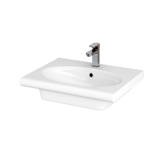 Встраиваемая раковина Cersanit NATURE, ширина 60 см