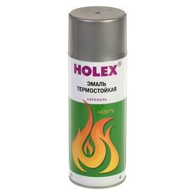 

Термоэмаль HOLEX аэрозоль 520 мл, серебристая