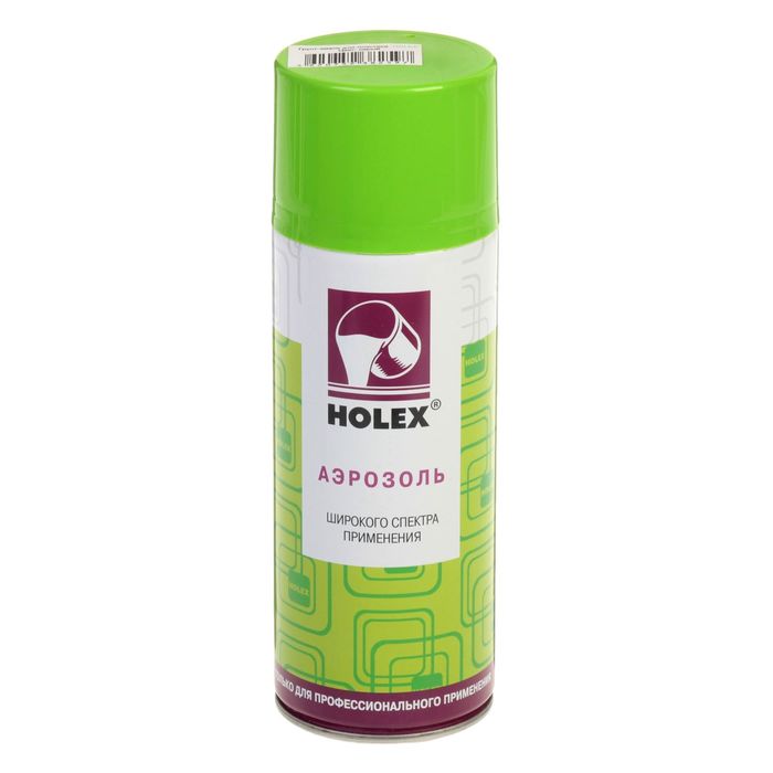 Эмаль для пластика HOLEX аэрозоль 520 мл, серая