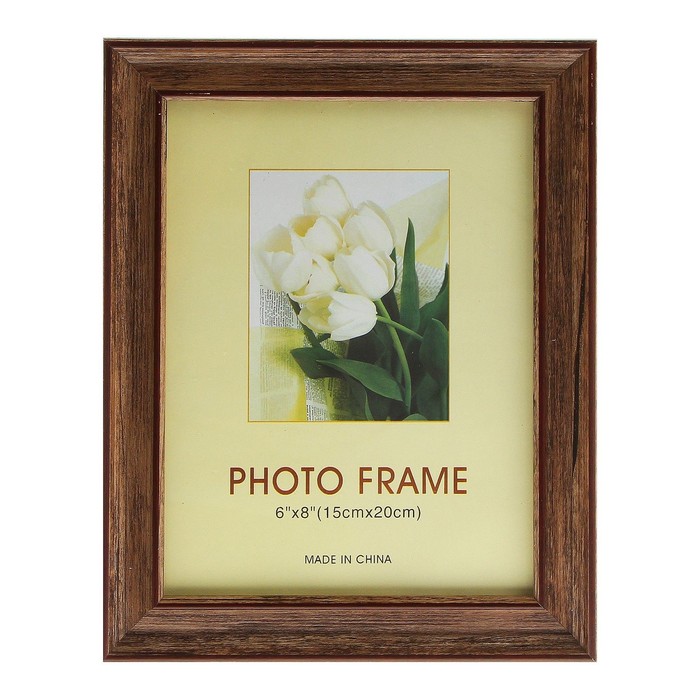 Фоторамка пластик 15х20 см "Эко-стиль"