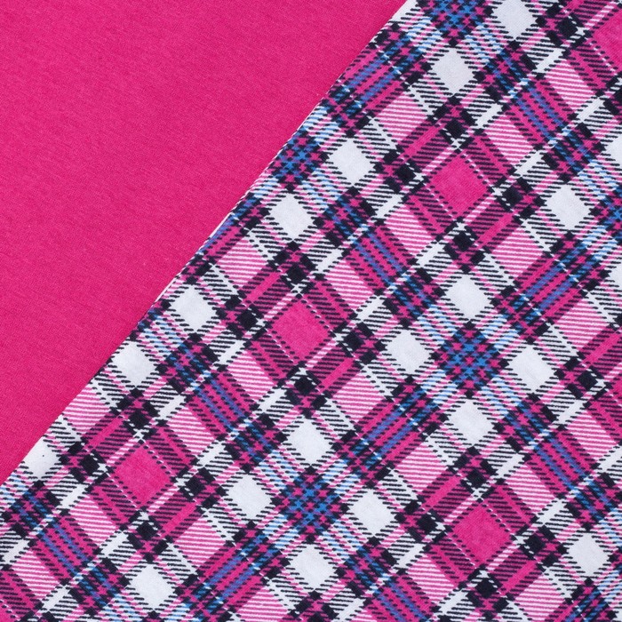 Пижама женская (футболка, бриджи) ПК227 цвет МИКС, р-р 54