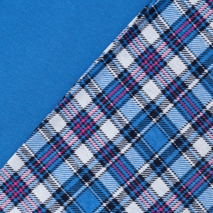 Пижама женская (футболка, бриджи) ПК227 цвет МИКС, р-р 60