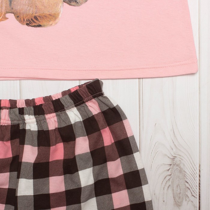 Пижама женская (майка, шорты) ПК222 цвет МИКС, р-р 54