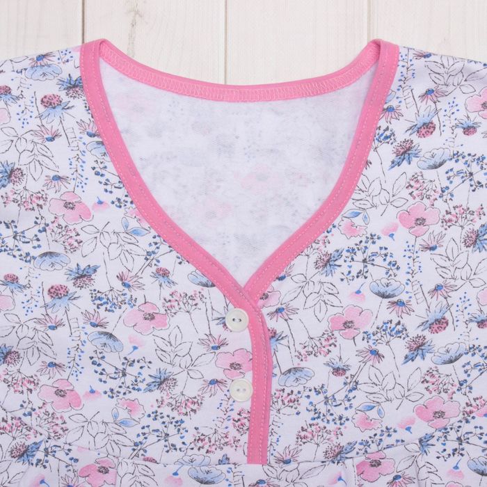 Пижама женская (джемпер, бриджи) ПК99 цвет МИКС, размер 48