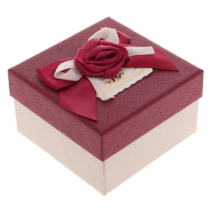 Коробка подарочная, 10 х 10 х 5,5 см
