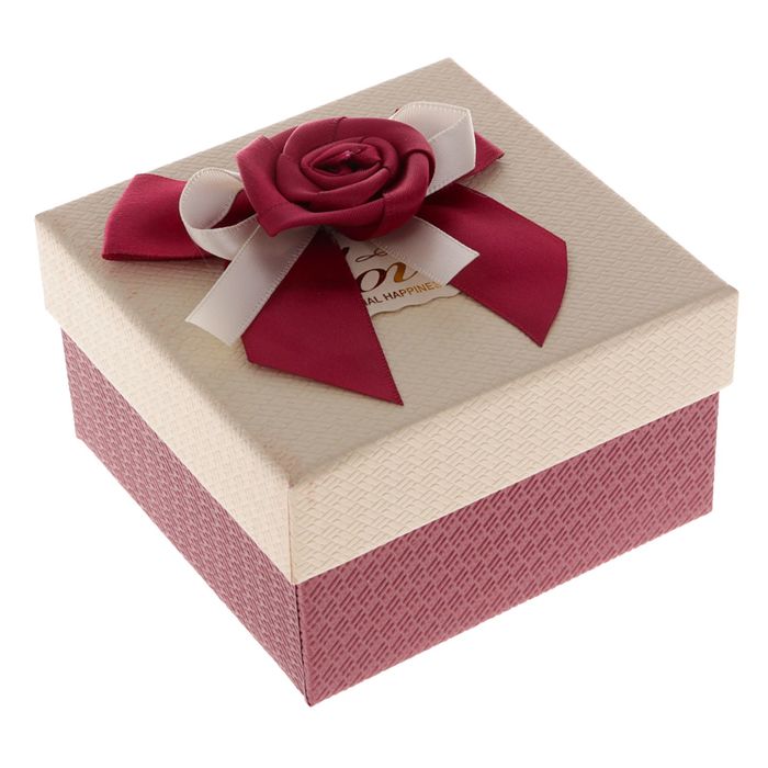 Коробка подарочная, 10 х 10 х 5,5 см