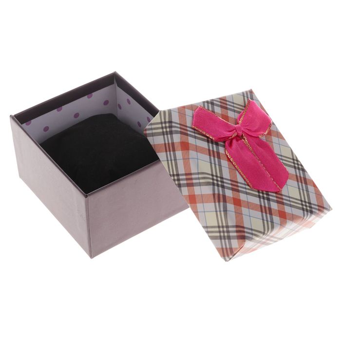 Коробка подарочная, 8 х 7,5 х 5 см