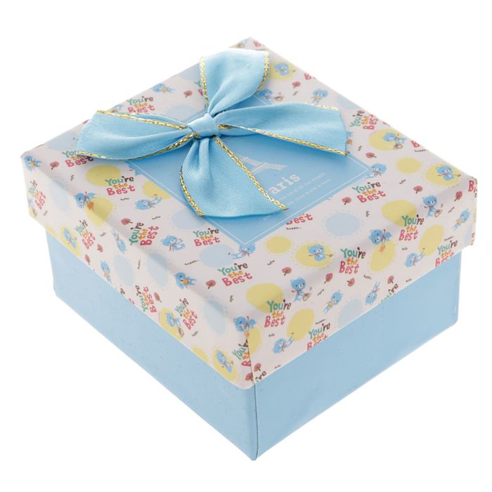 Коробка подарочная, 8 х 7,5 х 5 см