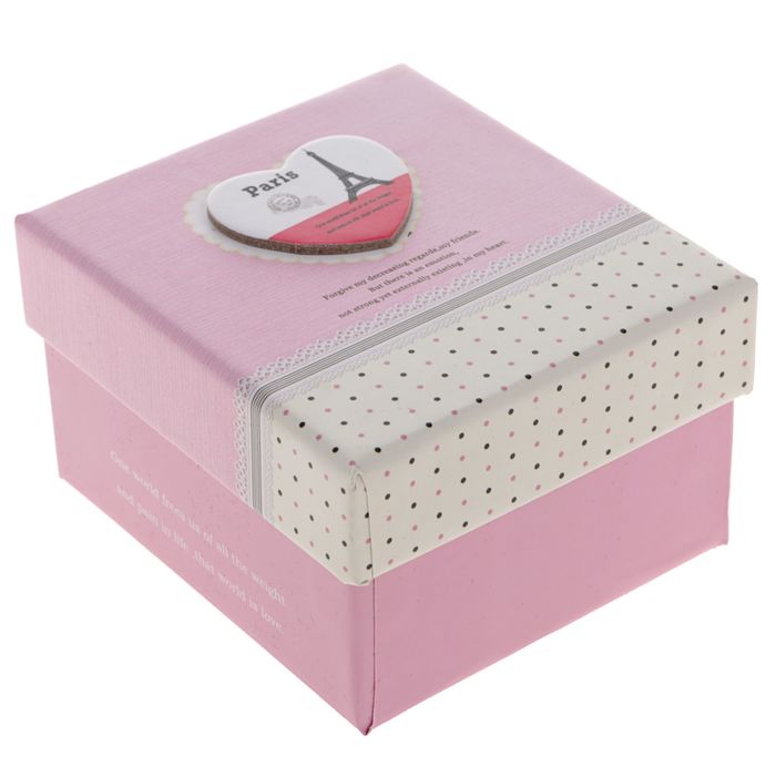 Коробка подарочная 8 х 7,5 х 5 см