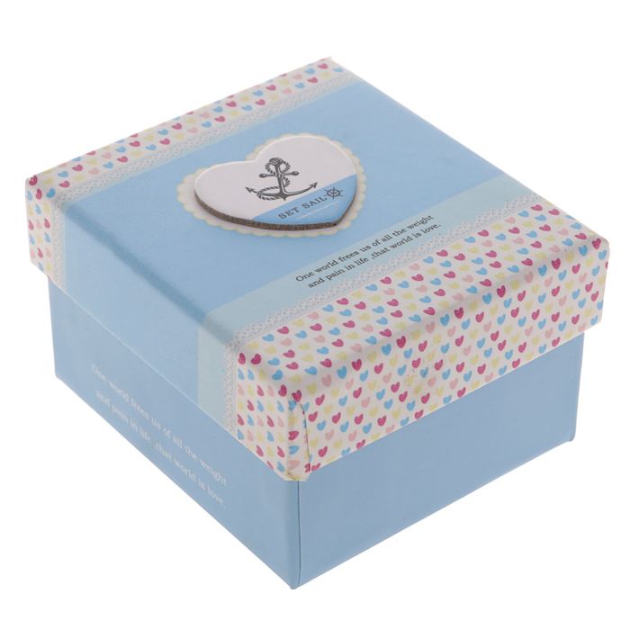 Коробка подарочная, 8 х 7,5 х 5 см